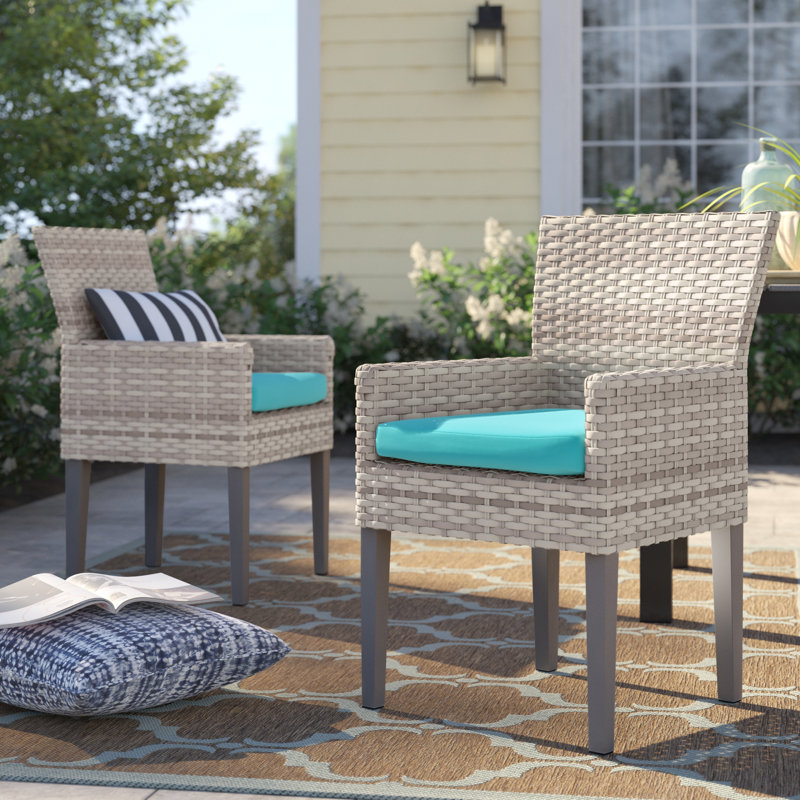 Sol 72 Outdoor™ Falmouth Patio Dining Chair with Cushion & Reviews